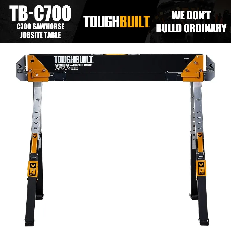 ToughBuilt TB-C700 C700 Zaagbok / Jobsite Tafelgereedschap Accessoires