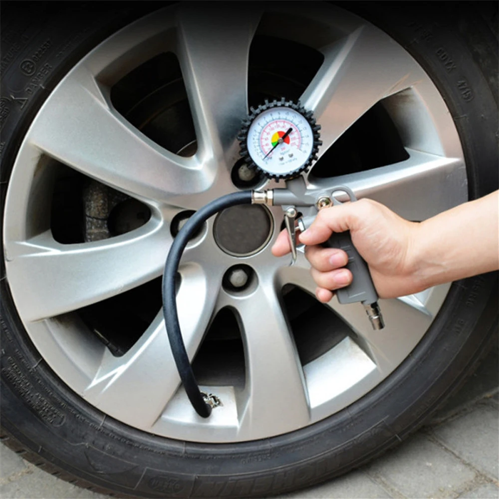 ยาง Inflator ท่อยางท่อเครื่องอัดอากาศแบบพกพาท่อยางท่อยางสําหรับรถยนต์อุปกรณ์เสริมรถมอเตอร์ไซด์