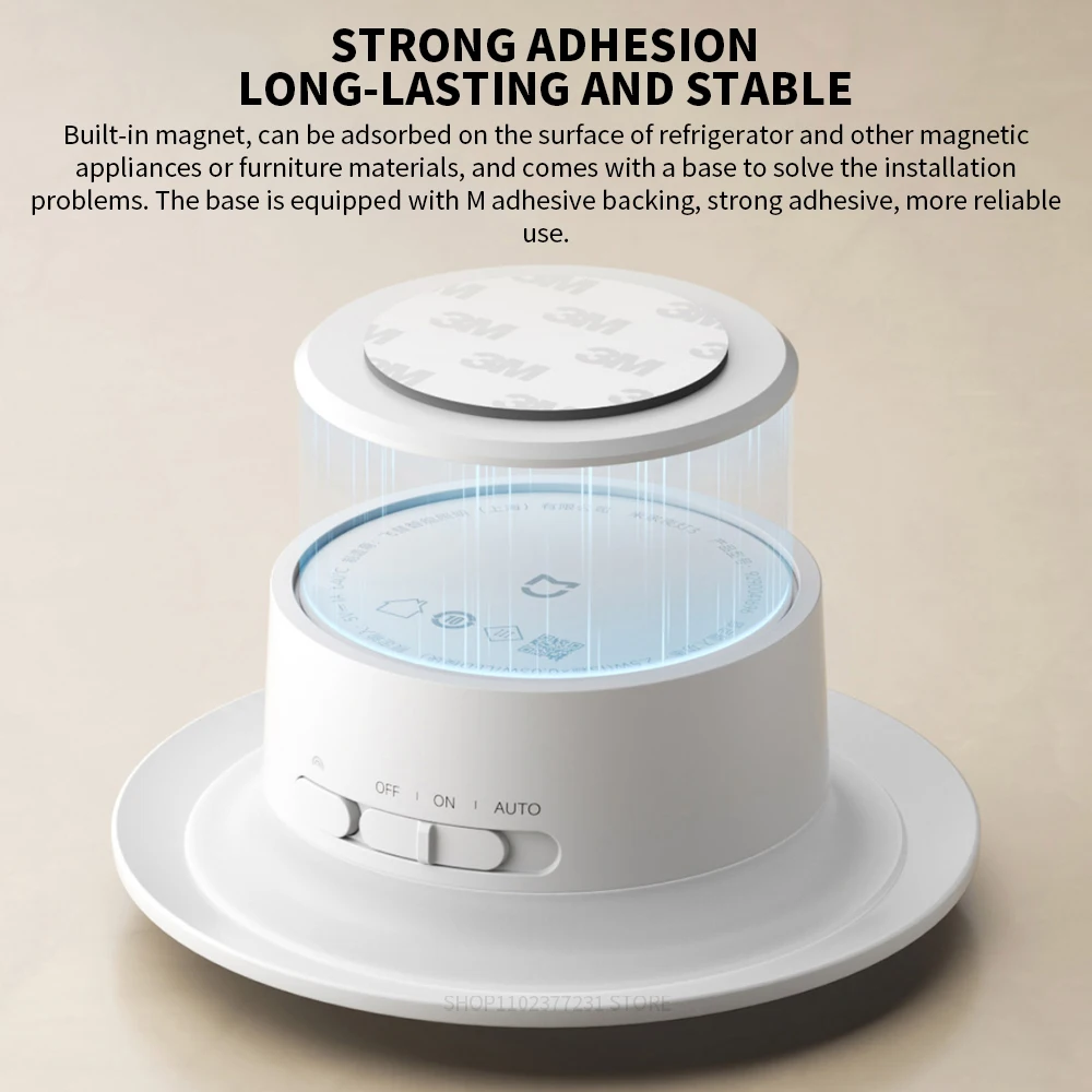 Luz nocturna Original XIAOMI Mijia, 3 brillos ajustables, Sensor de cuerpo humano inteligente infrarrojo, Base magnética para vida en casa inteligente
