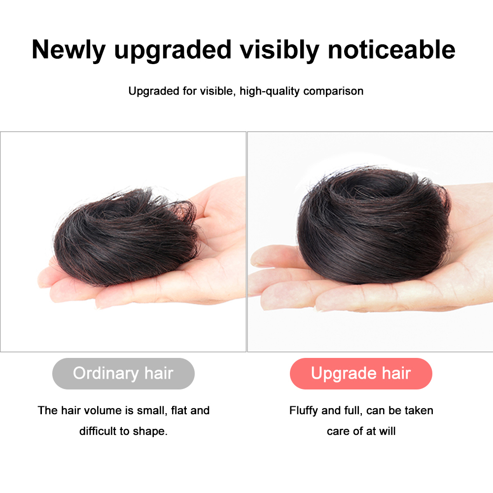 女性のためのエレガントなヘッドバンド,本物の人間の髪の毛,天然のパン,毎日の100%