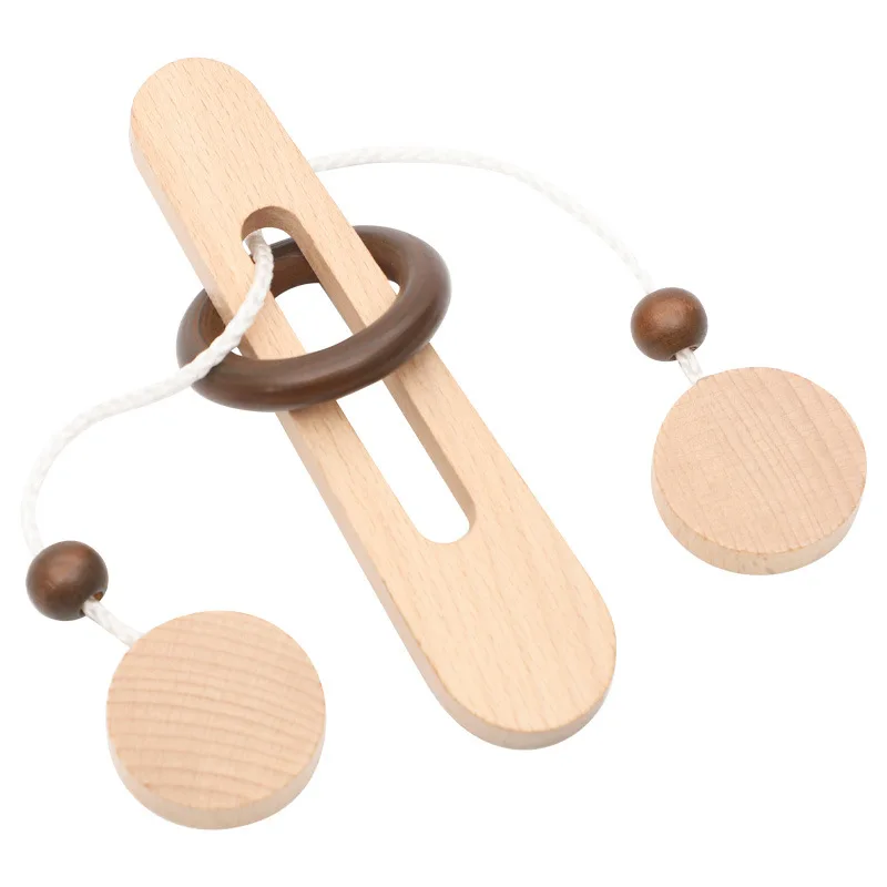 Thông Minh Mở Khóa Đồ Chơi Khổng Minh Khóa Não Teaser Xếp Hình Đồ Chơi Gỗ Montessori Trẻ Em Người Lớn Giải Trò Chơi Tư Duy