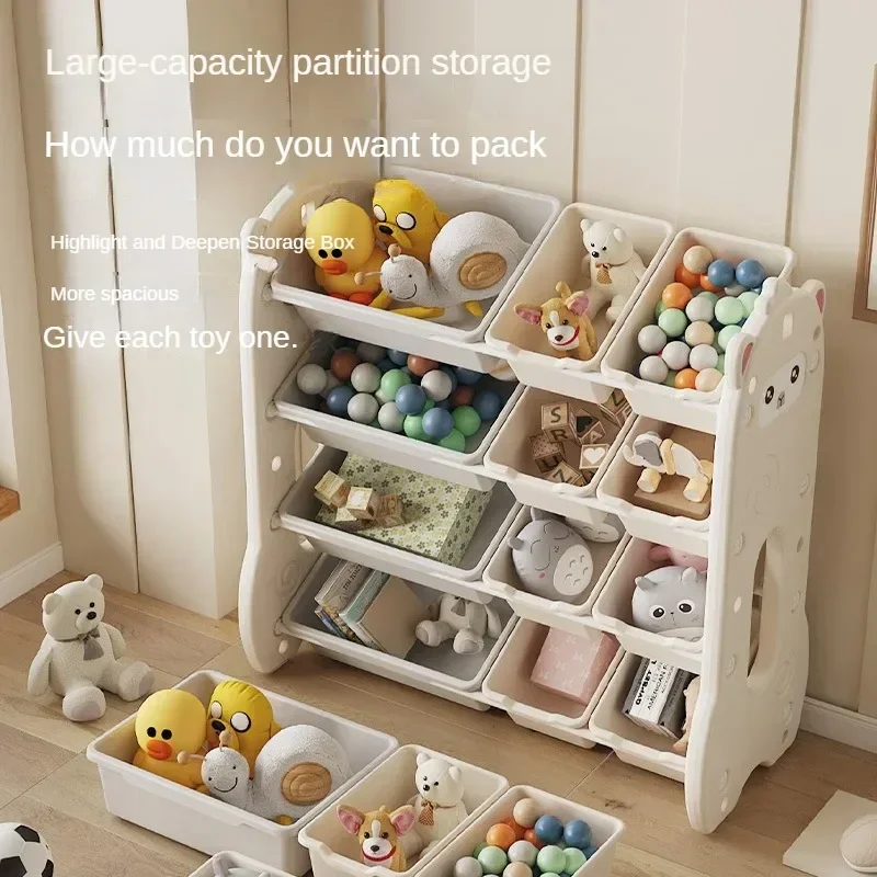 Home furnitureChildren's storage cabinet drawer type super large capacity classified multi-layer storage rack baby storage cabin