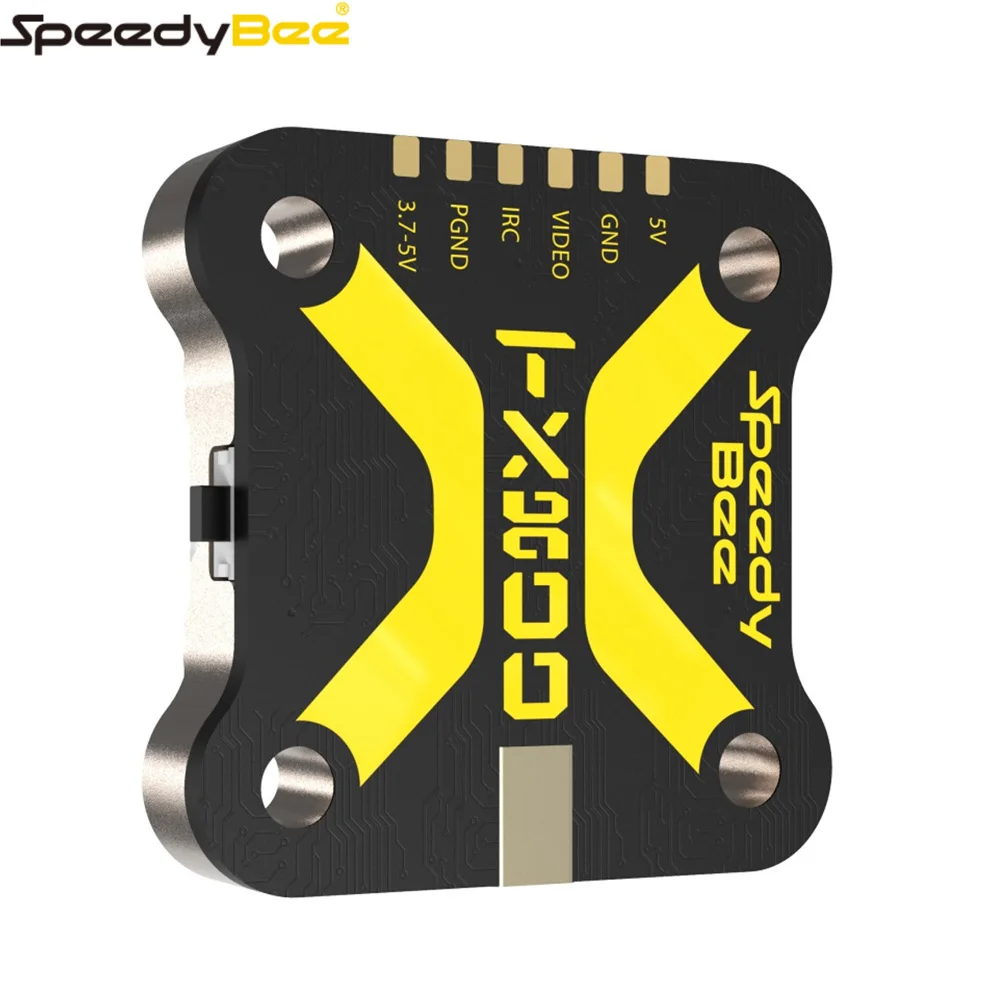 SpeedyBee TX800 VTX 5.8G 48CH PitMode 25mW/200mW/400mW/800mW sortie transmetteur longue portée Support pour Drone de course RC FPV