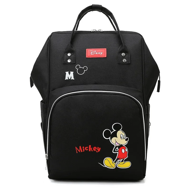 Disney Mickey Mouse New Cartoon Diaper bag Backpack Shoulder Bag Minnie Multifunctional Large Capacity Handbag Schoolbag