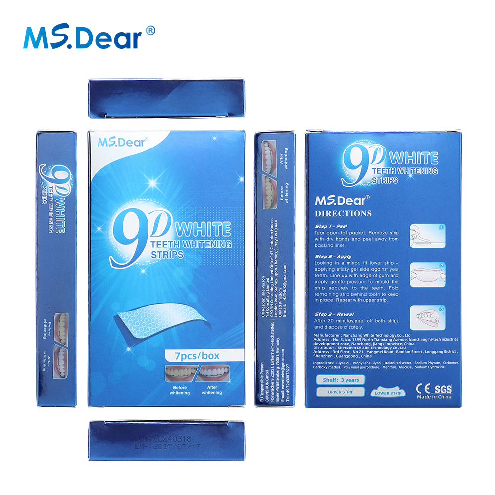 7/14/21/28/70 pares de tiras de blanqueamiento Dental de Gel 5D, Kit Dental de dientes blancos, tira de cuidado de higiene bucal, chapas de dientes postizos, Gel blanqueador