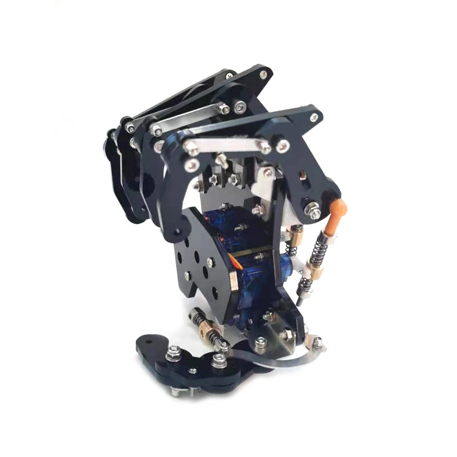 5 DOF Robot Five Fingers Robotics Kit Educational Metal Mechanical Paw for Arduino Arm Left and Right Hand DIY Programming Robot