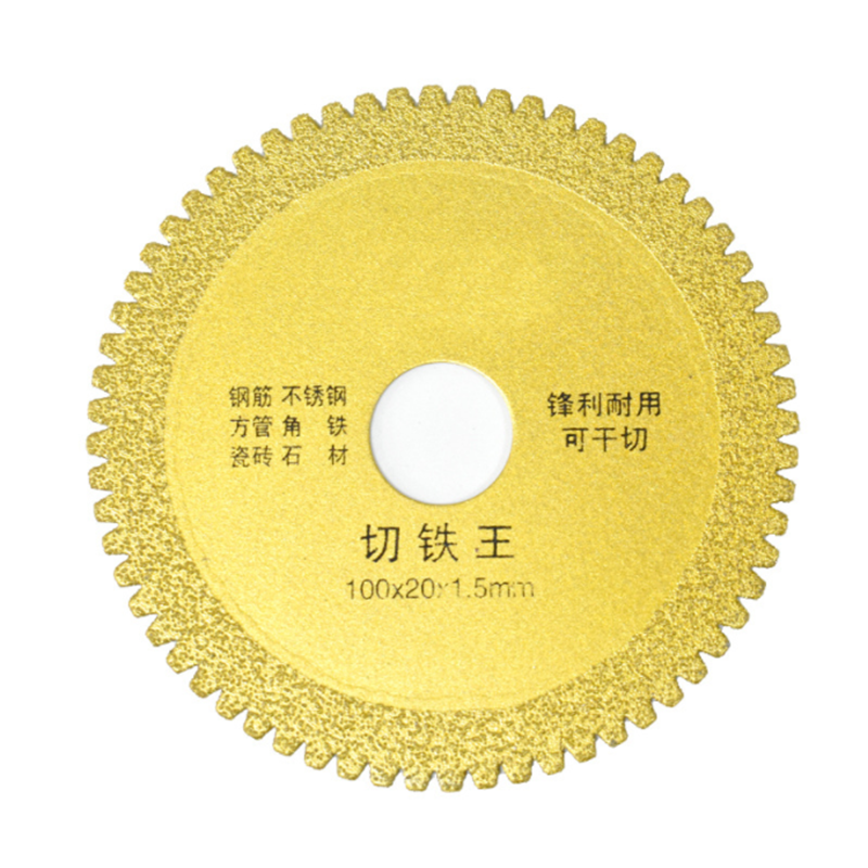 100/110Mm Đa Chức Năng Hàn Lưỡi Cưa Gạch Men Ngọc Ống Thép Cắt Kim Loại Lưỡi Cưa Kim Cương lưỡi Dao Cho Máy Mài Góc