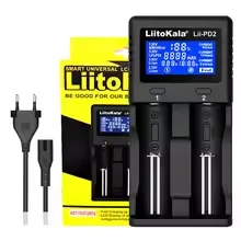 Liitokala Lii-S12 Lii-PD4 Lii-PD2 NiMH LiFePO4 리튬 이온 3.7V 1.2V 26650 14500 26700 18350 AA AAA 용 스마트 18650 배터리 충전기