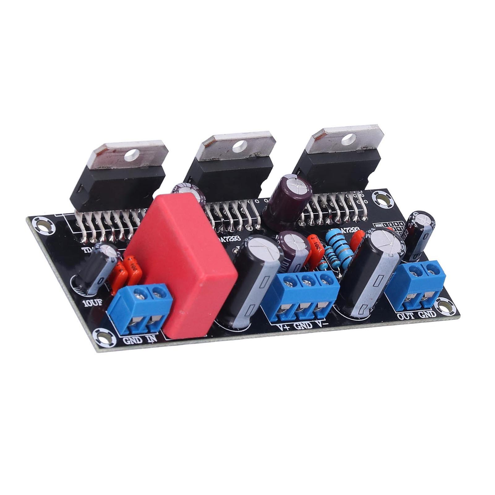 3 Parallel Amplifier Board Mono Audio Receiver Power Amplification Module 255W TDA7293 Audio Receiver Board Mono Amplifier Board