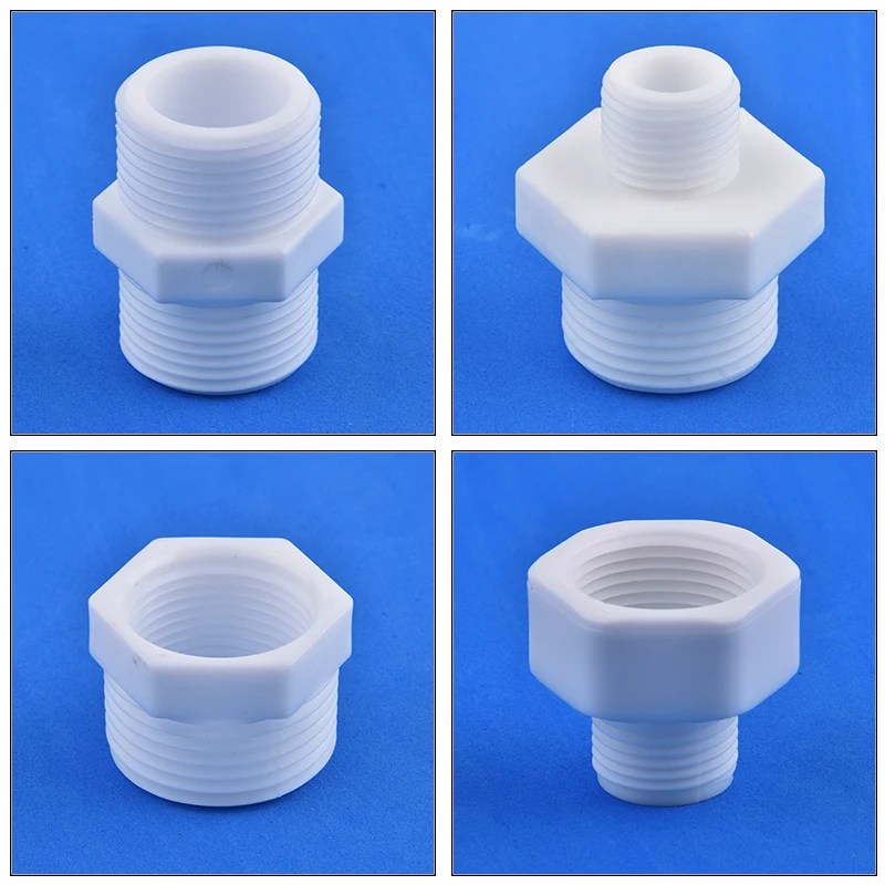 1/2" 3/4" 1" Male/Female Thread Reducer Joint Bushing Connector Garden Irrigation Water Pipe Fittings Aquarium Tank Nipple Joint