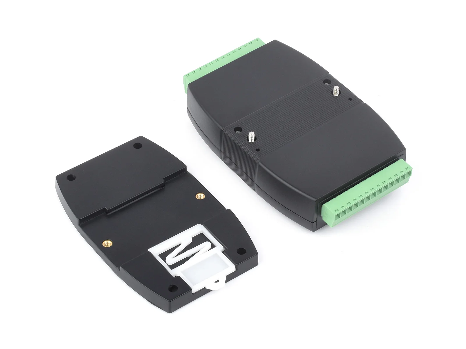 Waveshare Industrial 8-Ch Digital Input & Output Module, DC 7~36V Wide Voltage Power Supply, Modbus RTU Protocol, Rail-Mount