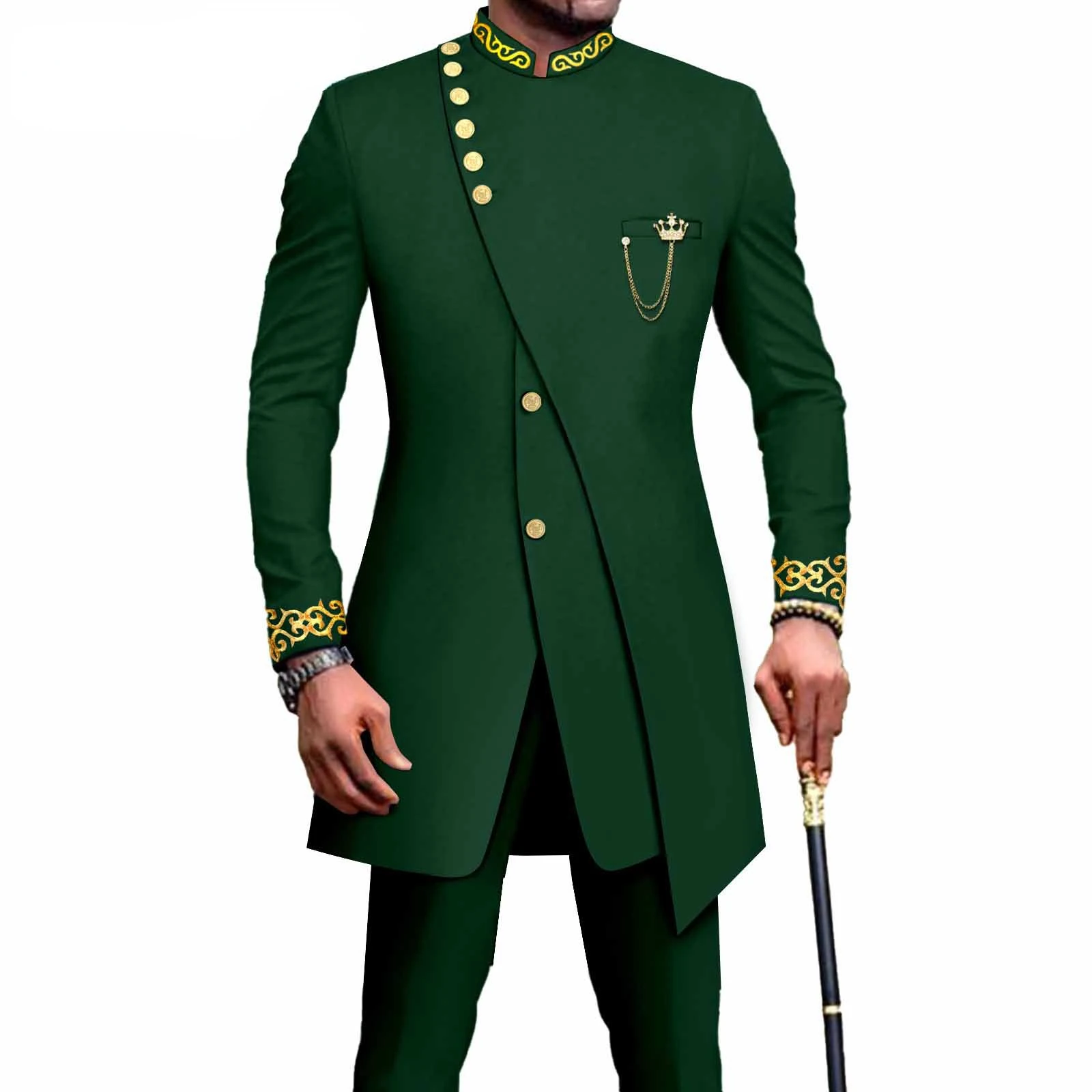Nuevo traje informal para hombre, conjunto ajustado de dos piezas, trajes para hombre, traje para hombre, traje para boda, Terno Masculino Completo