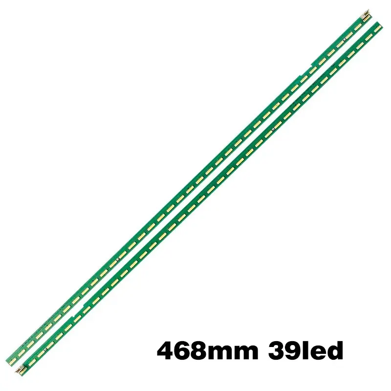Neue 2 stücke 39LED 468mm led-hintergrundbeleuchtung streifen für 43LF6350 43LF5700 43UF6750 43UF6800 43LX341C 43LX560H-UA 43SE3KD 43LF6300 43LF630V