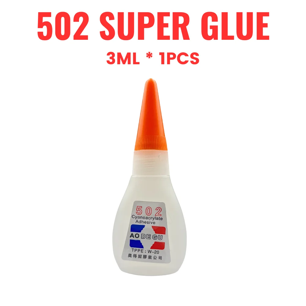 Secagem rápida 3/6/9 garrafas instantâneas super forte cola diy jóias líquidas brinquedo sapatos adesivo transparente 3ml
