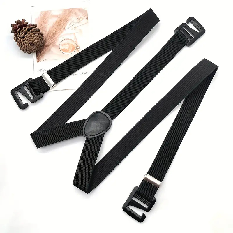 Men's Suspenders New Creative 3 Hooks Man Pants Casual Mens Trouser Fashion Adjustable Brace