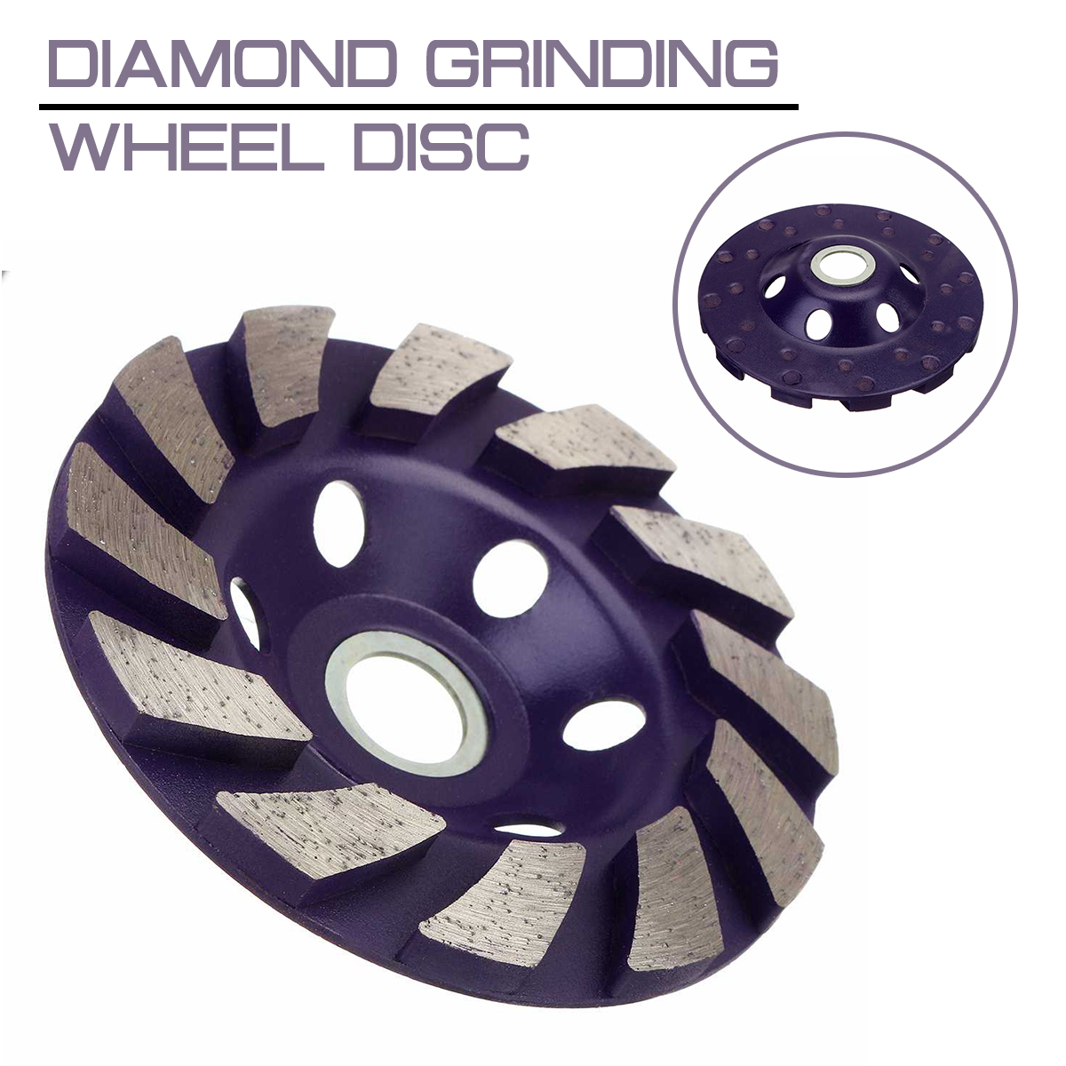 1 pçs 4 "100mm diamante rebolo disco tigela forma copo de moagem pedra concreto granito cerâmica disco corte peça ferramentas elétricas