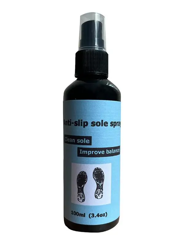 100ml รองเท้า Grip สเปรย์ Anti-SLIP Sole สเปรย์สเปรย์สําหรับรองเท้าบาสเก็ตบอลรองเท้า Protector ปรับปรุง Traction ทําความสะอาด & ฟื้นฟู