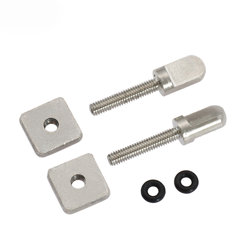 กล่องครีบสกรูสแตนเลส316กล่องชั้นวางยึดผนังขึ้นบอร์ดพายเรือกระดานโต้คลื่นครีบเราครีบอุปกรณ์เสริม