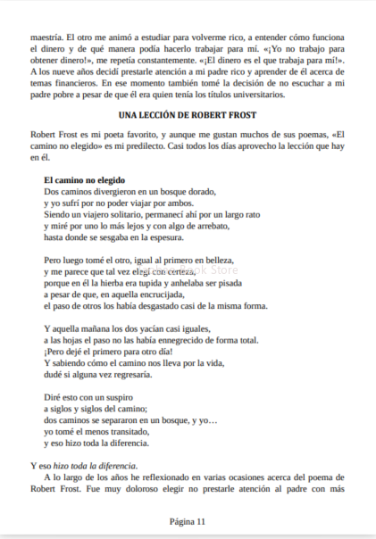 RICH DAD POOR DAD Robert Toru Kiyosaki Personal Finance Children Books Financial Intelligence Enlightenment Education Book Españ