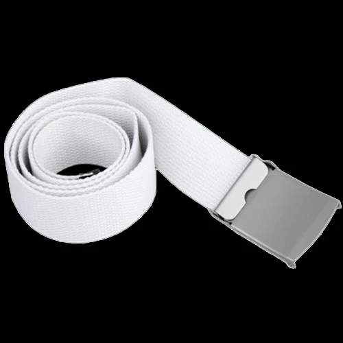 Cinto De Fita De Algodão Branco, cinto De Fita De Têxtil