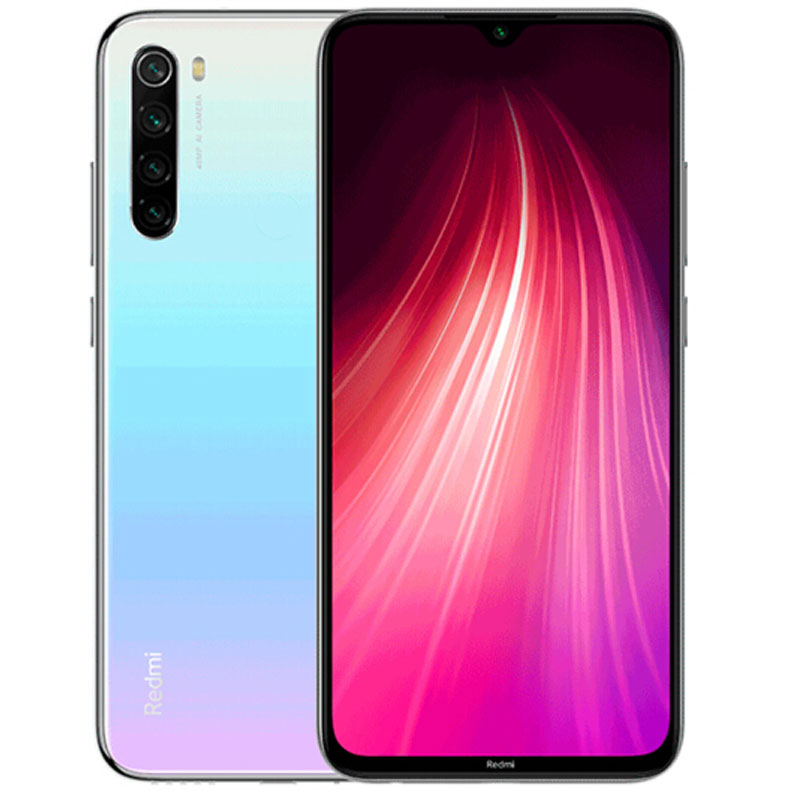 Smartphone original xiaomi redmi note 8 4g com capa de telefone android 4000mah bateria quad cmaera firmware global