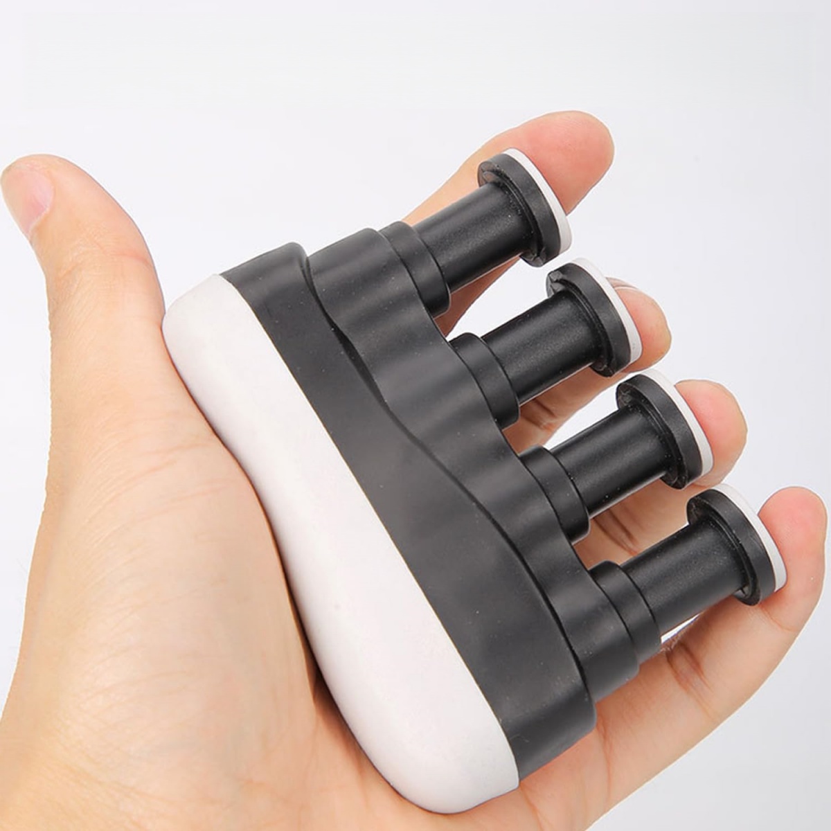 Ejercitador de dedo con agarre de mano para guitarra, fortalecedor, entrenadores de potencia, tensión media, equipo de Fitness para el hogar, ejercitador de dedo de entrada de Piano