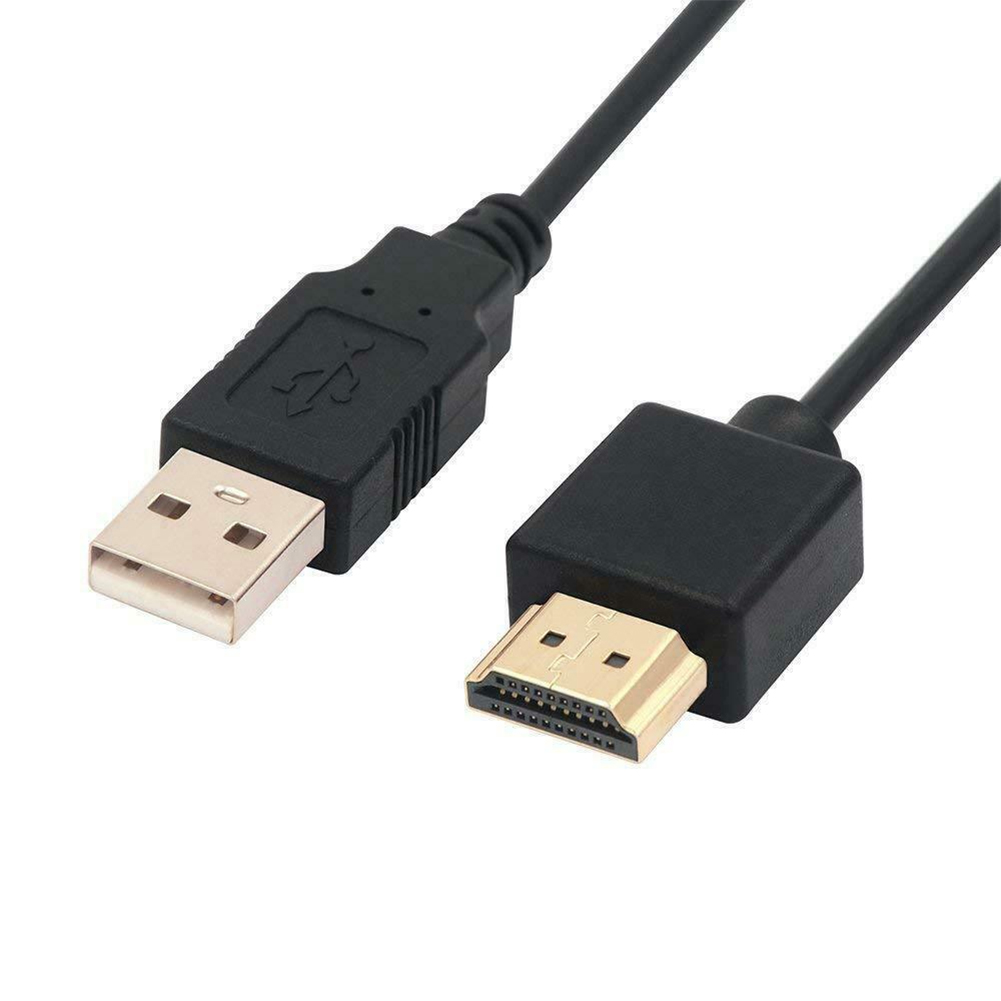 USB-кабель питания, совместимый с HDMI, шнуры для зарядного устройства «папа-папа», зарядный кабель, адаптер-сплиттер для смарт-устройства USB 2.0 к HDMI