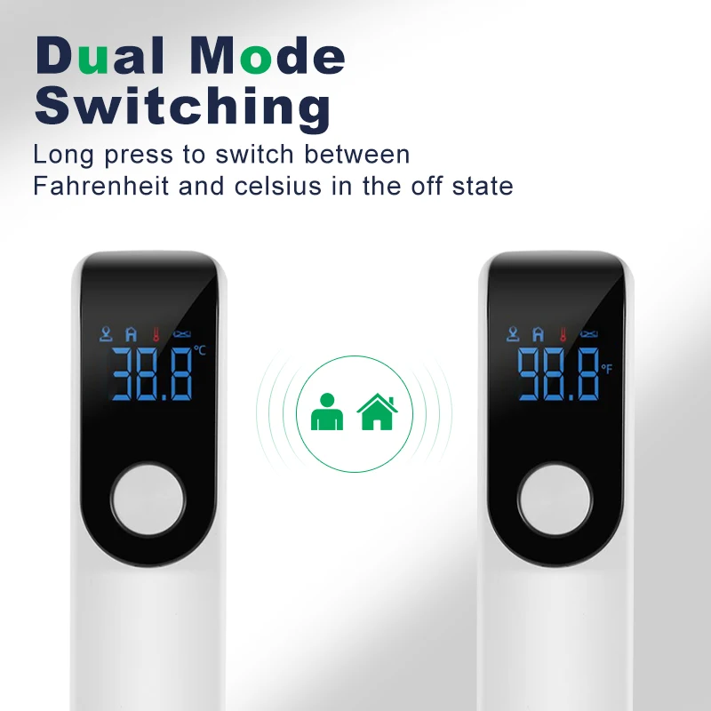 AiQUE Stirn-Digitalthermometer, berührungsloses medizinisches Infrarot-Thermometer, Körpertemperatur, Fiebermesswerkzeug für Babys und Erwachsene