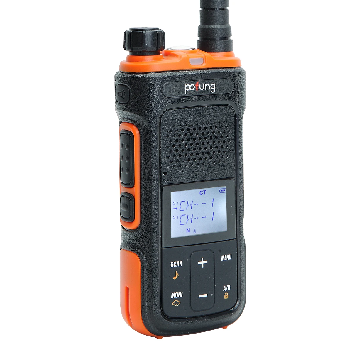 Pofung 11R Walkie Talkie Baofeng UHF VHF 128 Kanäle Tragbares USB-Ladegerät VOX Handtaschenlampe Zwei-Wege-Radio für Shop Hotel
