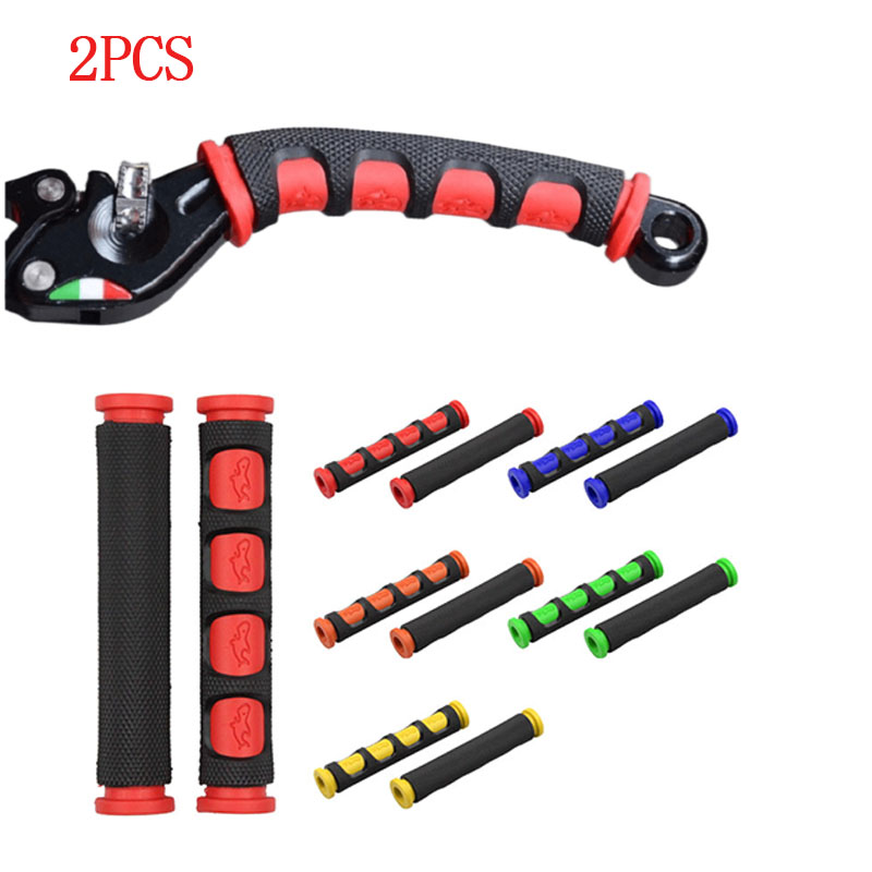 Universal Motorcycle Handlebar Brake Handle Soft Sleeve Anti-Slip Cover Bike Protective Clutch Lever Equipments Accessories