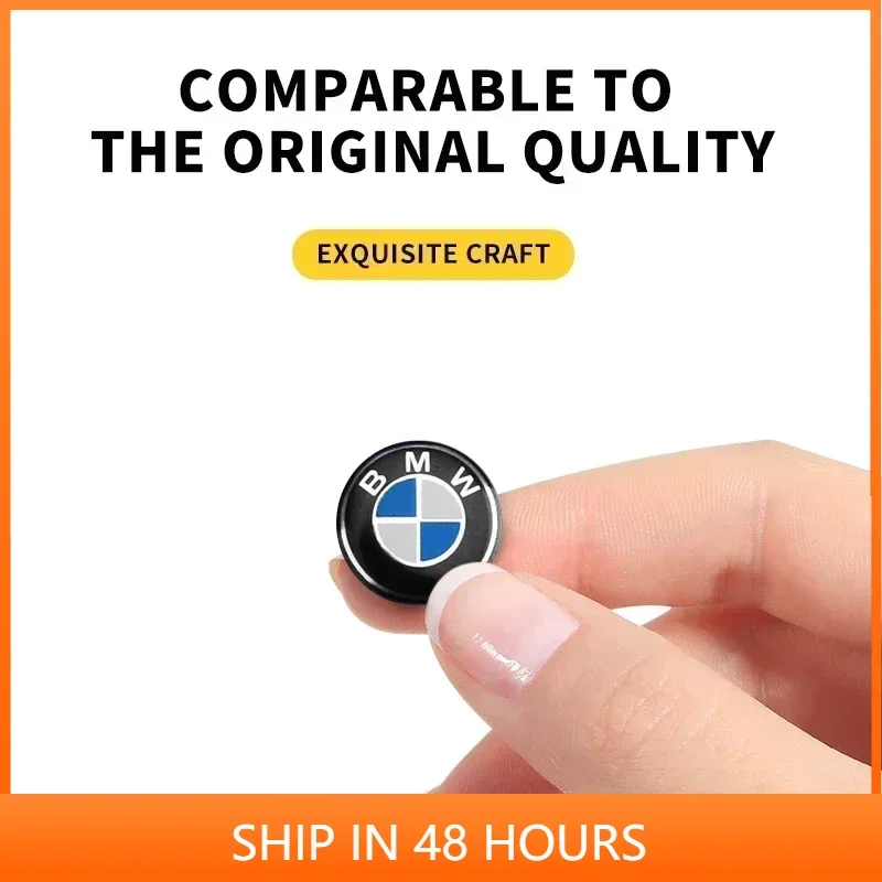 11mm/14mm Car Key Sticker Logo 3D Metal Car Key Sticker Emblem For BMW F34 F10 F20 F48 F39 F30 F25 F26 F15 F16 F22 F32 E90