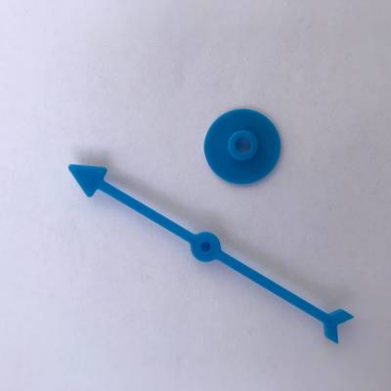 6PCS10CM 4,5 cm 7,5 cm 4 pulgadas disco de flecha giratorio de plástico peón/échecos para juegos de mesa y accesorios para juegos de cartas