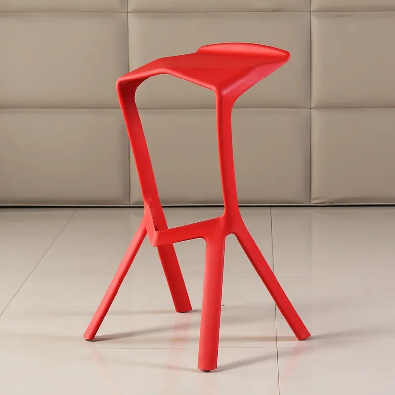 Muebles de Bar, sillas, silla de plástico, diseño de salón, Tabouret ergonómico, barbería, Taburetes modernos, Taburete, sala de estar, cocina alta