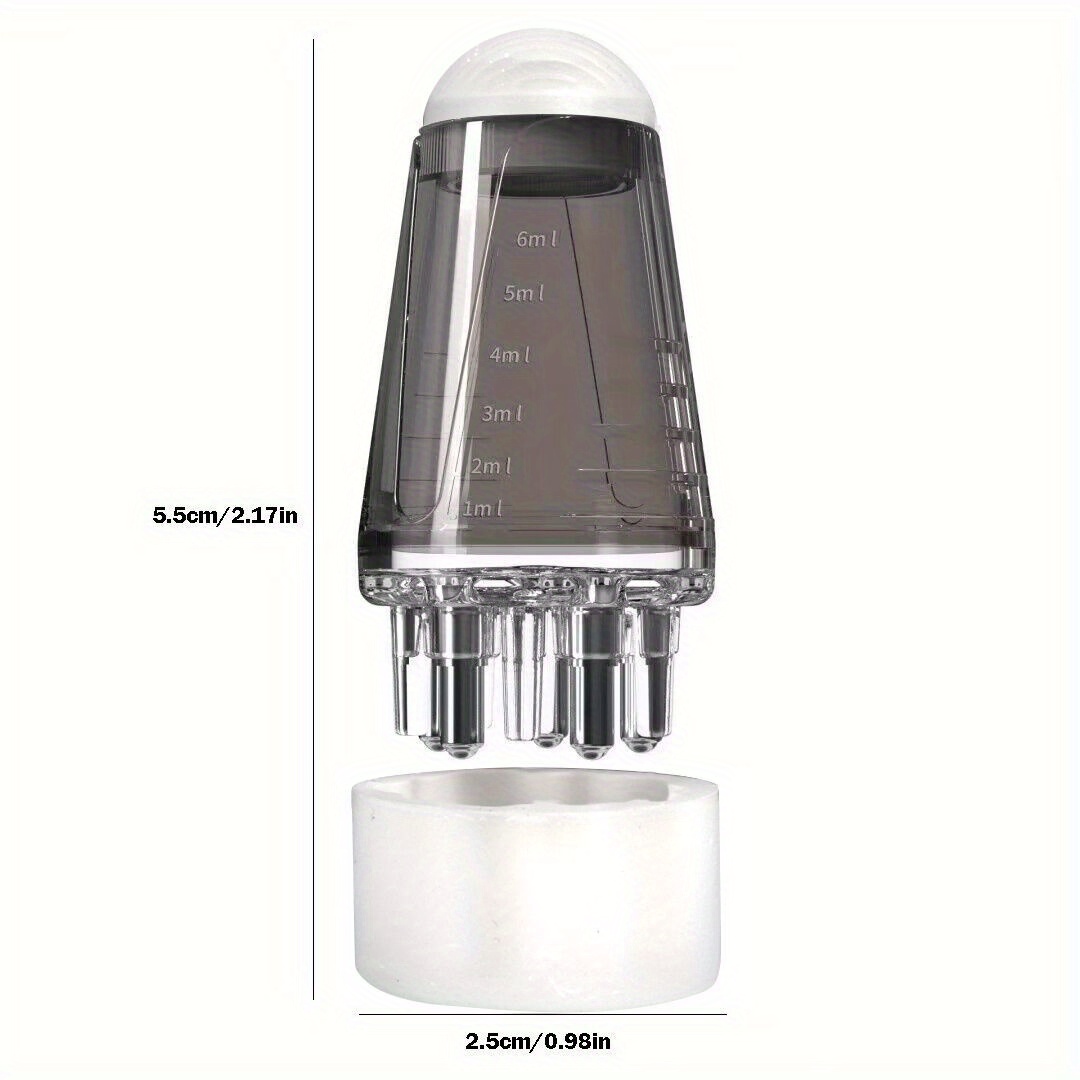 Mini applicateur de cuir chevelu portable, peigne liquide, racine des cheveux, massage roulant, peigne médicinal, cheveux avec essence, huile pour nourrir le cuir chevelu