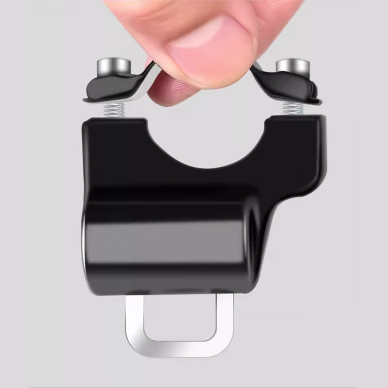 Helmschloss für Motorrad, Roller, ATV, Fahrrad, universelle Sicherheit, Diebstahlsicherung, Lenkerschloss, 20–26 mm, mit Schlüsseln, Griffschlösser