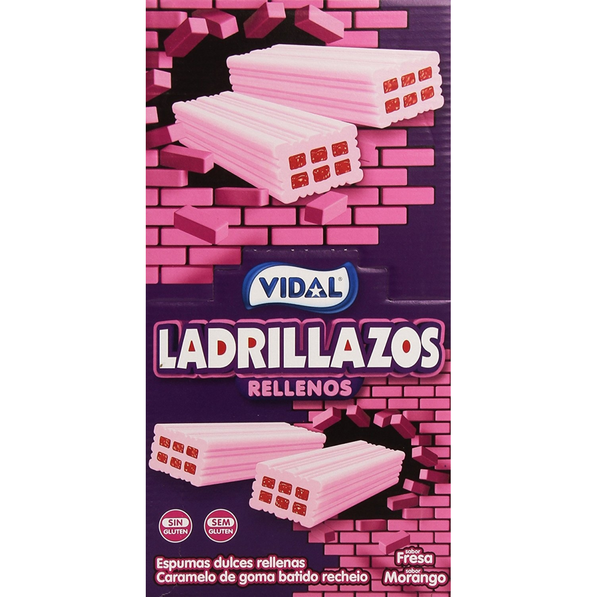 LADRILLAZOS RELLENOS 75 UNDS MARCA VIDAL