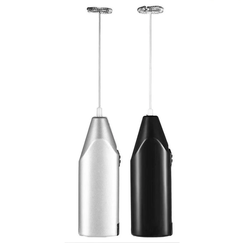 Mini frullatore elettrico per latte Frullino per le uova portatile Mungitore per latte in acciaio inossidabile Bevanda a bolle Stir Bar Utensili da cucina creativi