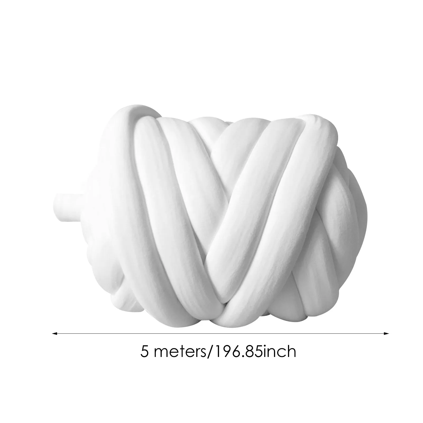 5M เด็กกันชนเตียง Iswound ทอ Braid Knot หมอนกันชนสําหรับทารก Bebe Crib Protector COT กันชนตกแต่งห้อง