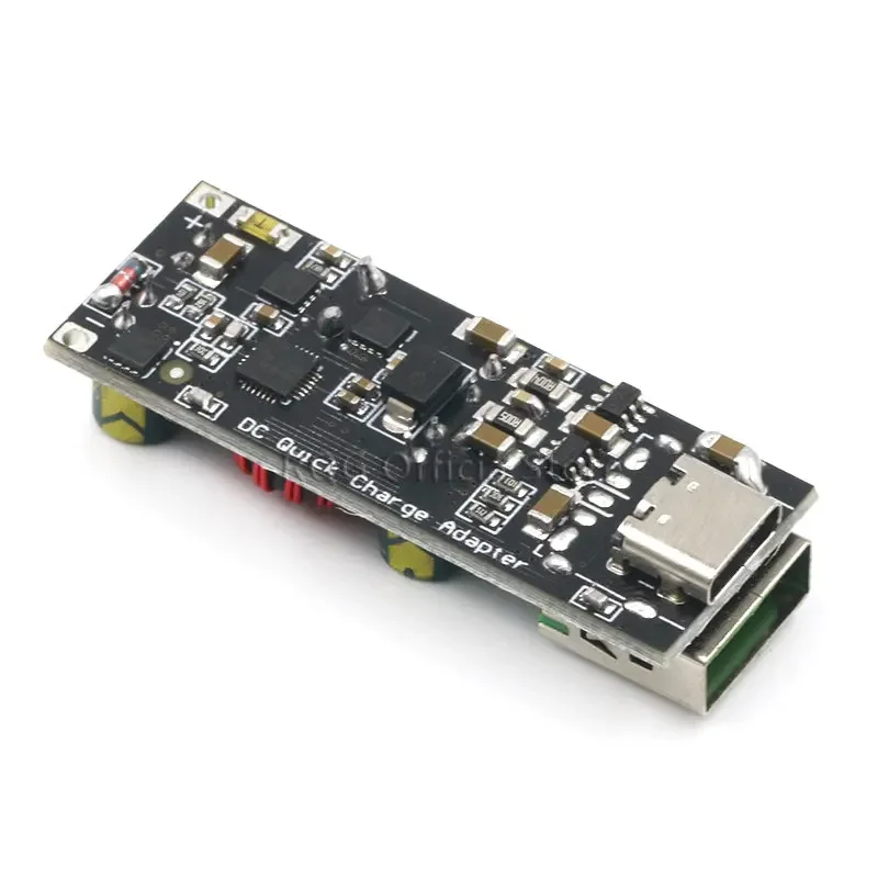 QC4.0 QC3.0 USB Loại C Điện Thoại Di Động Adapter Sạc Nhanh 6 -35V Bước DC Tăng Cường Module dành Cho Huawei SCP/FCP Apple PD Qualcomm