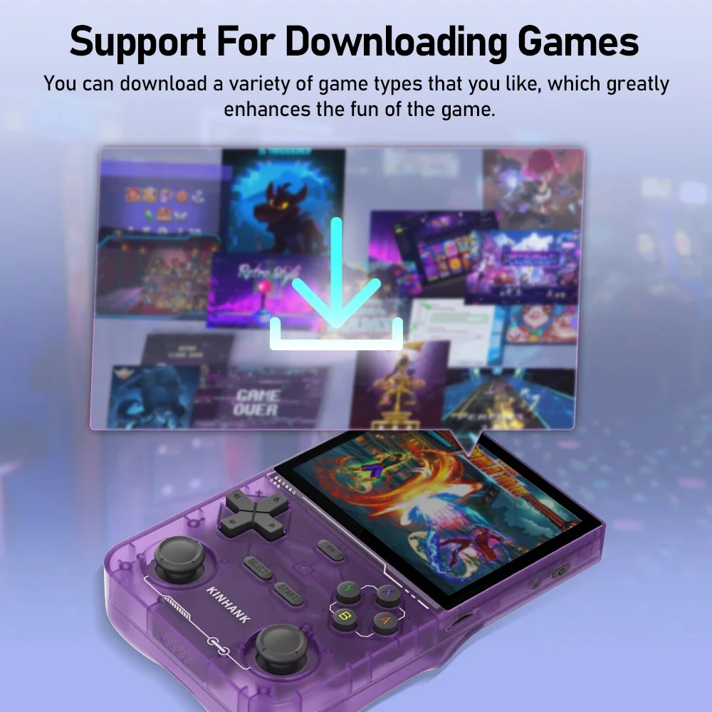 Nueva consola de videojuegos portátil Retro K36 de código abierto, emulador de 16000 juegos para PS1/PSP/DC/N64/SS 500nit, pantalla IPS de 3,5 pulgadas