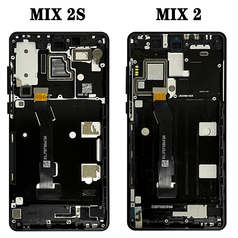 5.99 "Ban Đầu Cho Xiaomi Mi Mix 2 2S Mix2 Mix2s Bộ Số Hóa Cảm Ứng Thay Thế Cho Xiaomi MiMix2 2S Có Khung