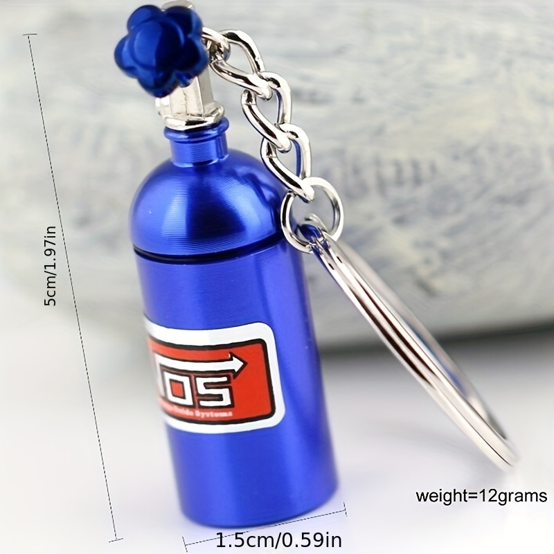 Ajrc 1/10 Simulation Klettern Auto Universal Dekorative Teile Nos Metall Simulation Stickstoff Flasche Mit Feste Kette