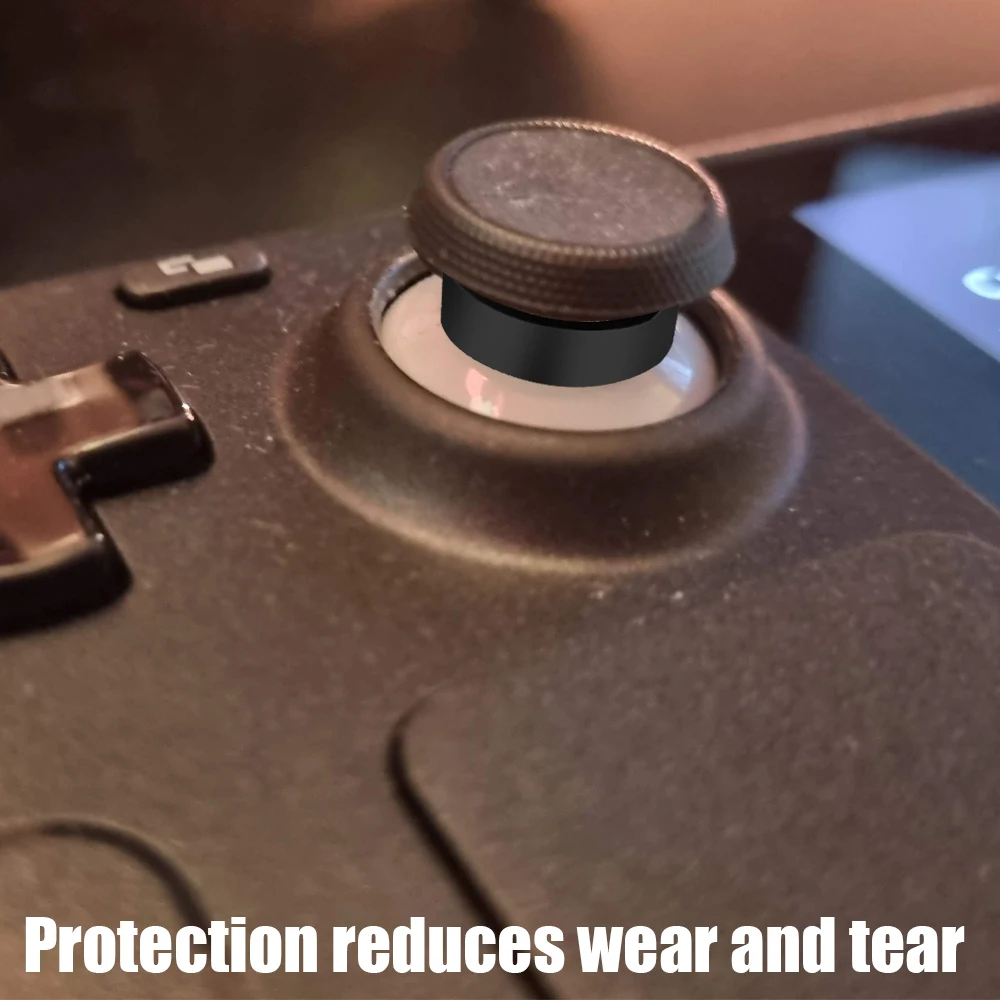 For Steam Deck Game Joystick Rocker Protector Rings Silicone Elastic Cover For Xbox PS4 PS5 VR2 Controller Game Accessories