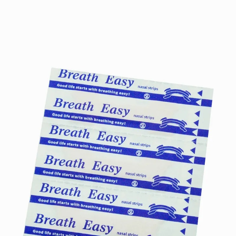 100/500 pièces bandes nasales souffle aide droite arrêter de ronfler Patch nasal bon Patch de sommeil produit haleine plus facile aide au sommeil Decive