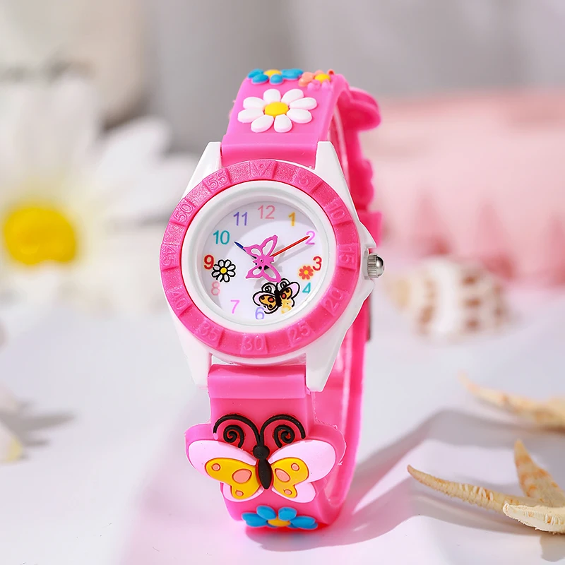 New Arrival moda śliczne dziewczyny piękny prezent zegarek kwarcowy analogowy sportowy zegarek dla dzieci na świeżym powietrzu