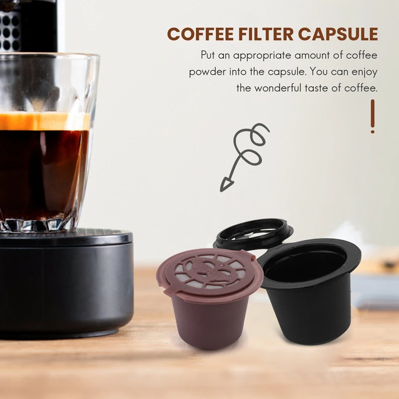 3 Lọ Có Thể Tái Sử Dụng Pha Cà Phê Viên Cho Cà Phê Viên Nespresso Cà Phê Có Thể Tái Sử Dụng Viên Đổ Trống Viên