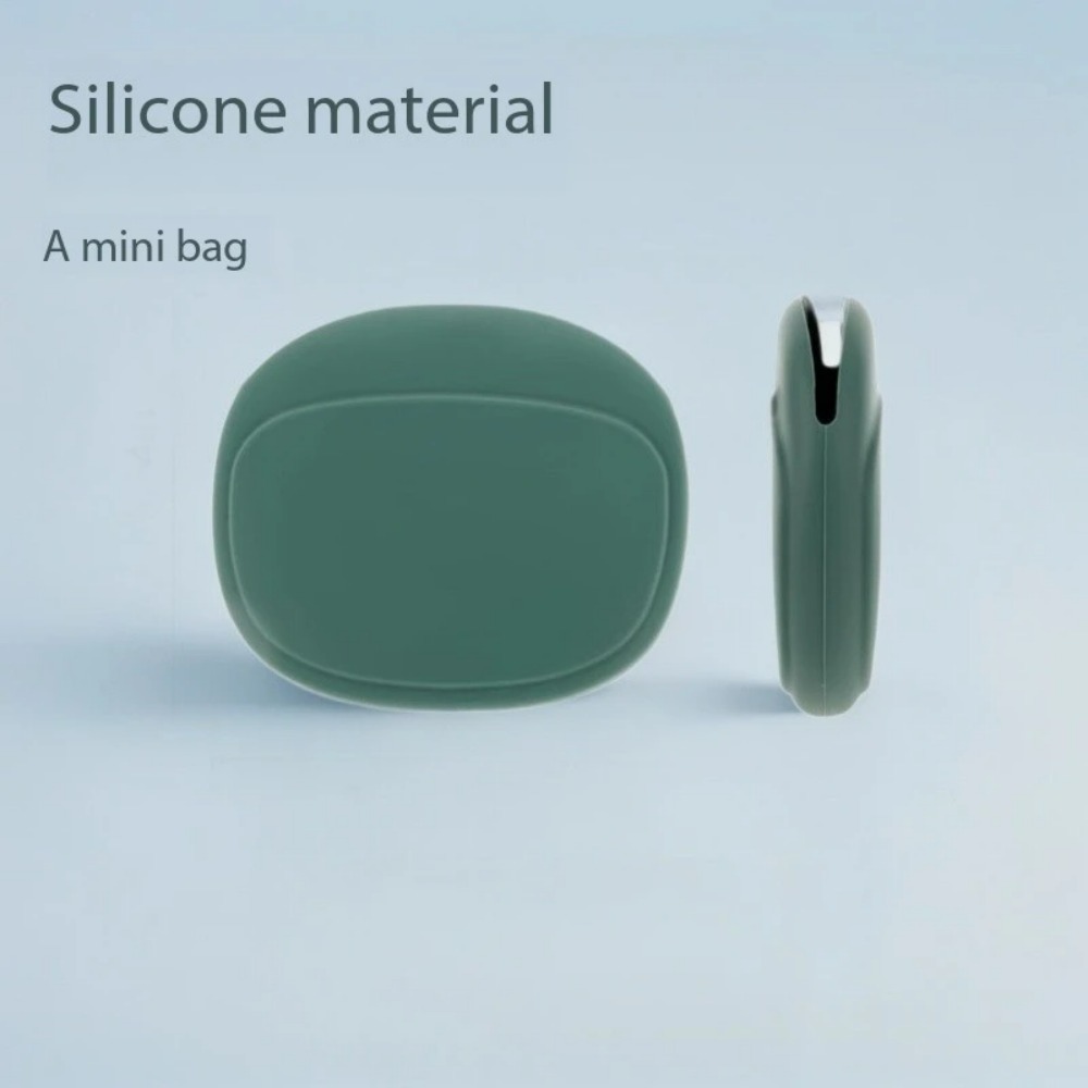 Silicone Cell Phone Cable Bag, Data Cable Storage Box, Travel Earphone, Wire Key, U Drive, USB Rating, Sauna