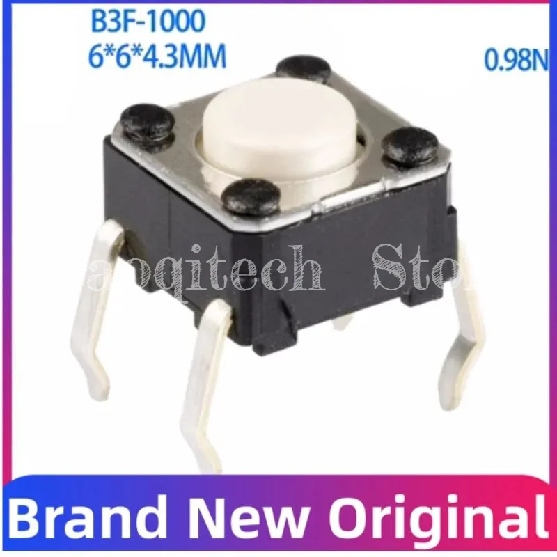 10 30 50 Uds interruptor táctil B3F-1000 1002 1005 1020 1022 1025 1050 1052 1055 1062 1070 1072 Micro interruptor táctil para ratones Omron