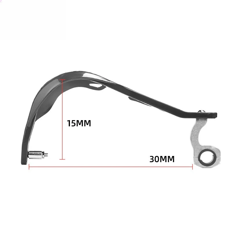 二輪車用ハンドルプロテクター,17mmモトクロスハンドガード,ヤマハyz,yzf,wr,wrf,ttr,125, 250, 400, 450