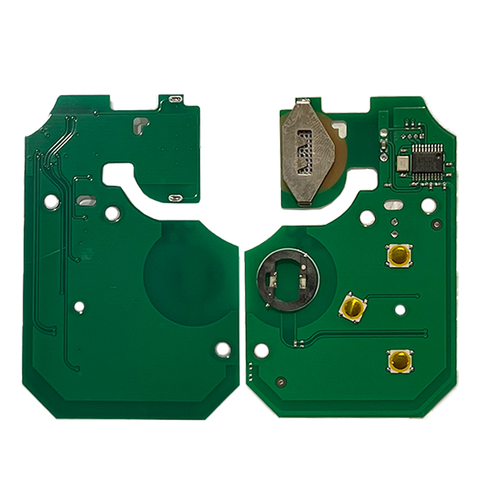 ルノーメガーヌのリモートコントロールカード,ボタン,433MHz,2003, 2004, 2005, 2006, 2007, 2008,